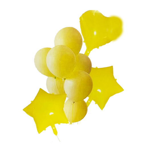 Bouquet Globos Amarillos