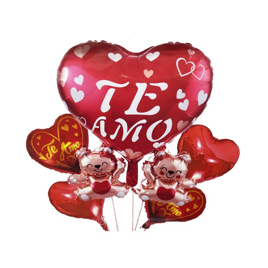 Bouquet Te Amo con Ositos