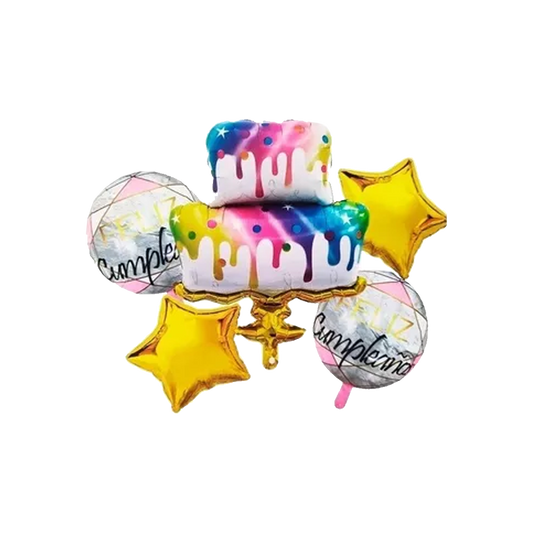 Bouquet Pastel Arcoiris