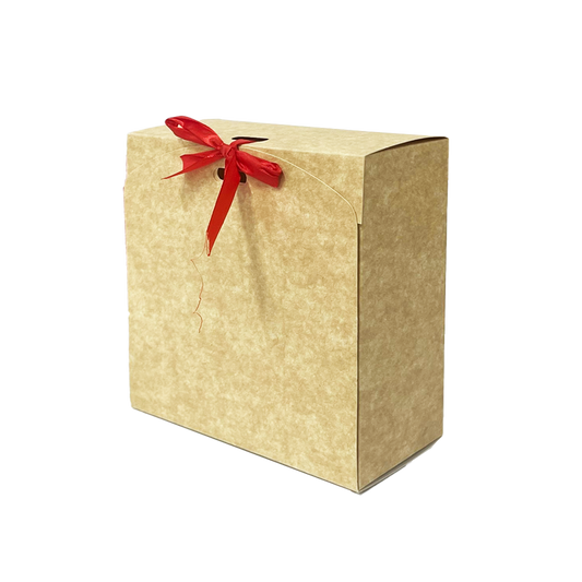 Caja Kraft con Cinta Roja