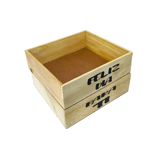 Canasta Sublimada con Mensaje