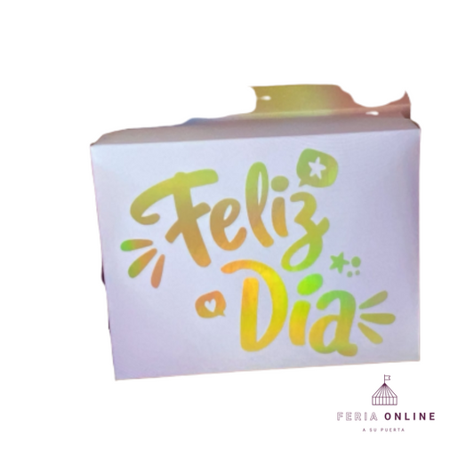 Caja De Cartón Jumbo Colores x Unidad