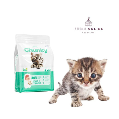 Chunky Concentrado Gatitos Pollo y Cordero