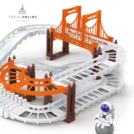 Pista Espacial Con Accesorios