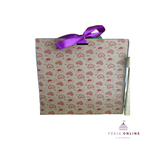 Caja De Cartón Mediana Para Desayuno