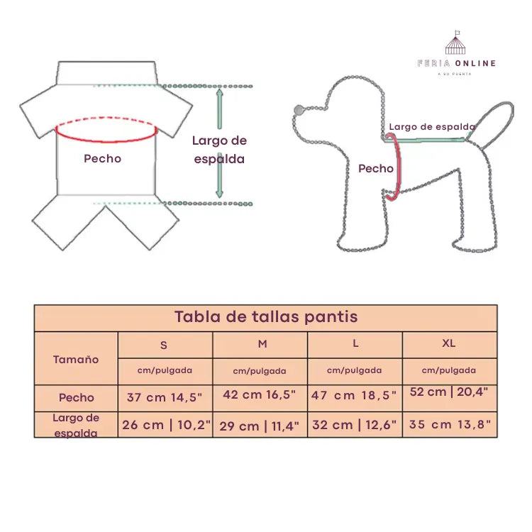Pantis Para Mascotas