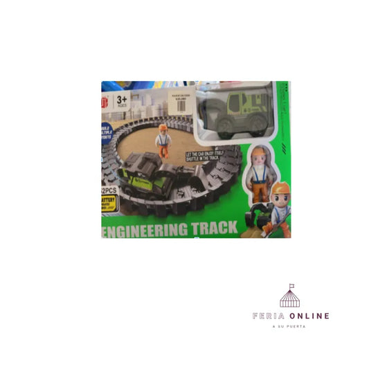 Pista Con Accesorios Niños