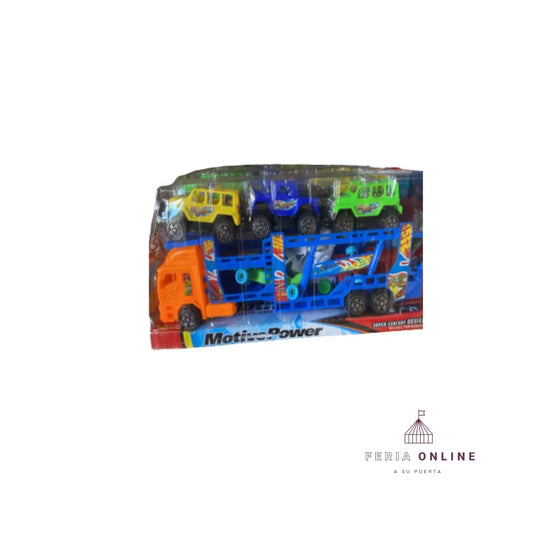 Mula Con Carros Para Niños