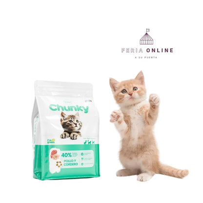 Chunky Concentrado Gatitos Pollo y Cordero