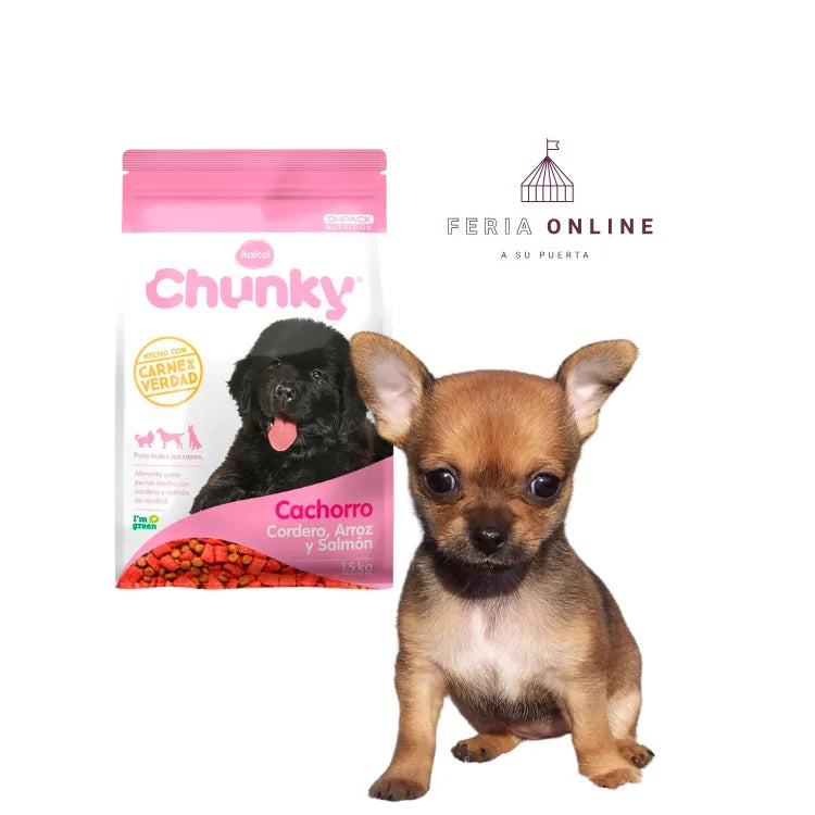 Chunky Cachorro Cordero 1.5kg.