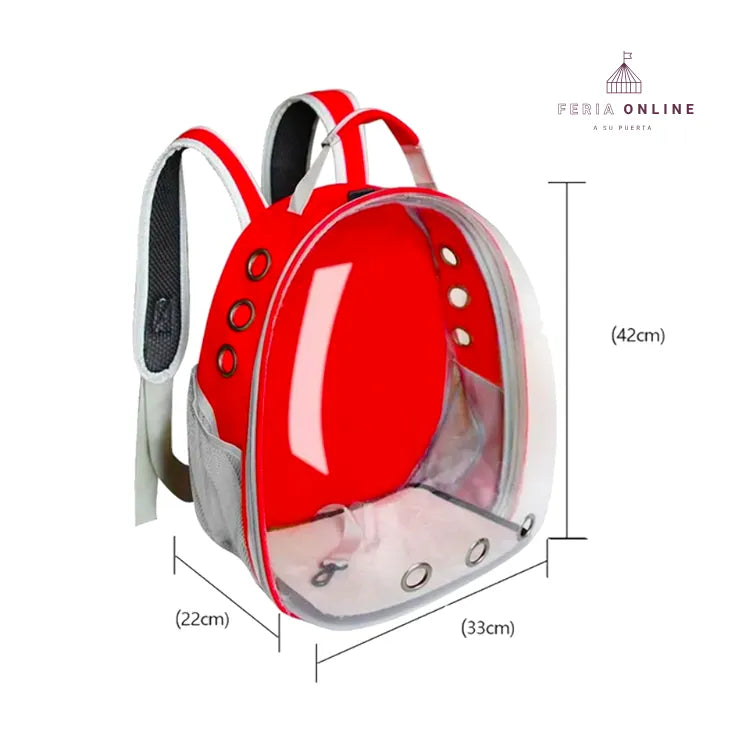 Bolso Astropet Transparente