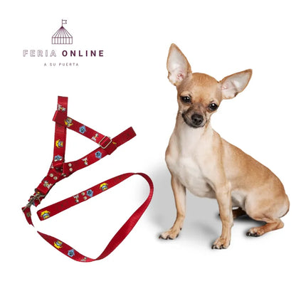 Arnés para Perros Nylon 1'' Estampado