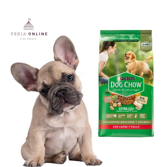 Dog Chow Cachorros Medianos y Grandes 1k.