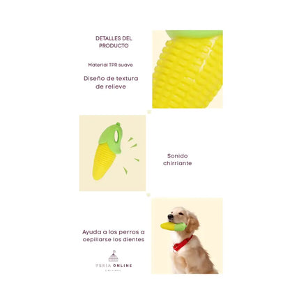 Juguete Para Morder Mazorca Con Sonido