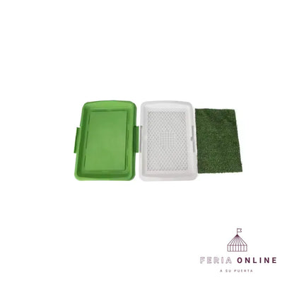 Base Sanitaria Con Gramilla Para Perros Pequeños