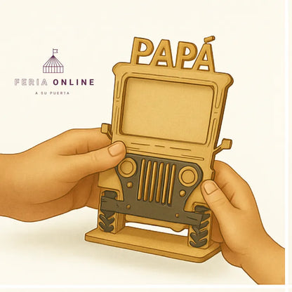 Portaretrato carro pequeño