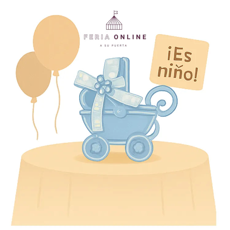 RECORDATORIO COCHE BABY SHOWER