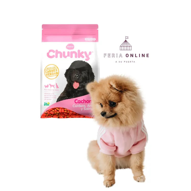 Chunky Cachorro Cordero 1.5kg.