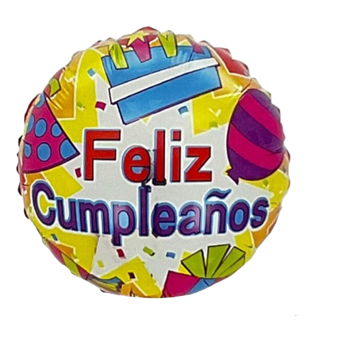 GLOBO METALIZADO F.C 10"