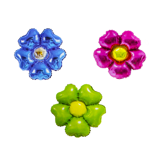 Globos Metalizados Flores