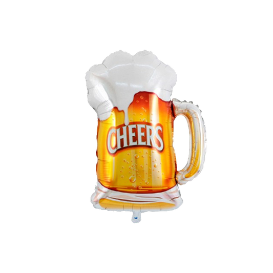 Globo Metalizado Jarra de Cerveza 63x85