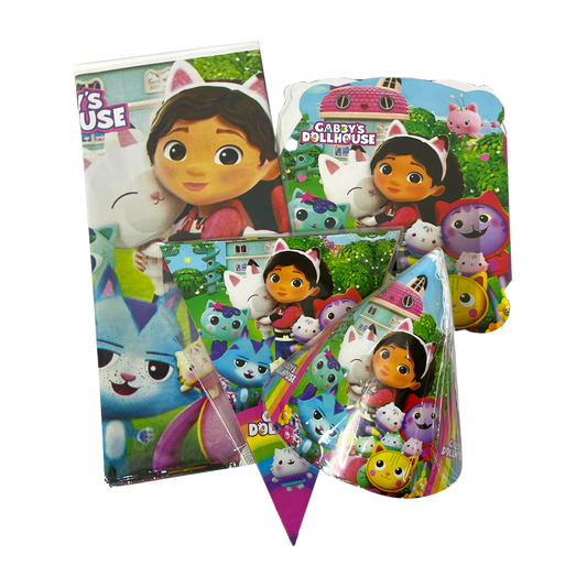 Kit Temática Feliz Cumpleaños La Casa de Gaby