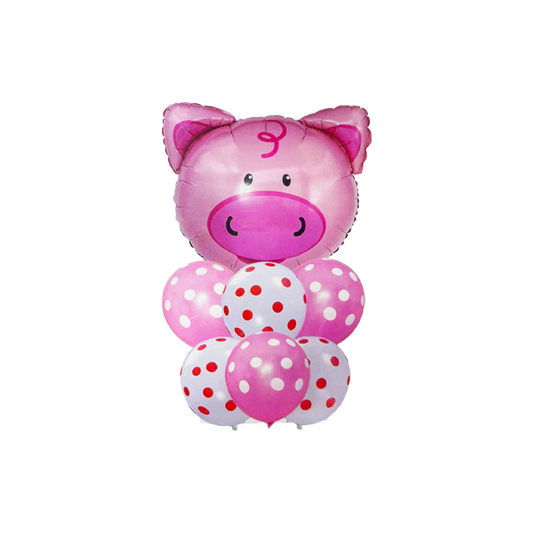 Kit Globos Cerdo