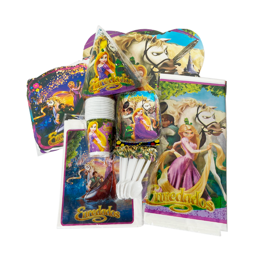 Kit Temática Feliz Cumpleaños Enredados