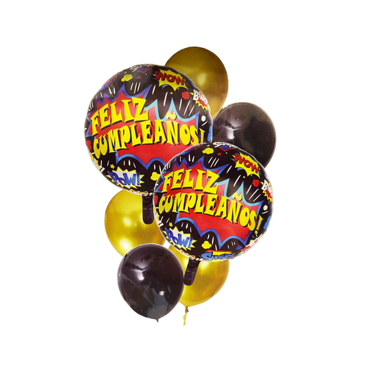 Kit de Cumpleaños Estilo Comic