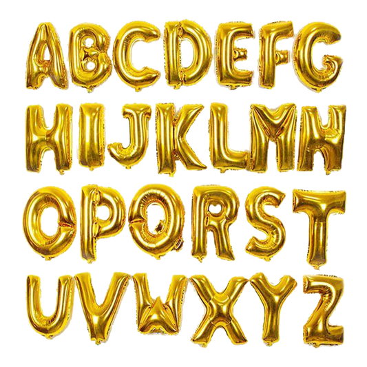 Globo Letras Metalizado 16'