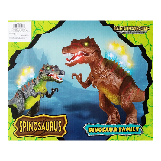 Spinosaurus | Dinosaurio Caminante,  Ojos y Boca LED y Sonidos