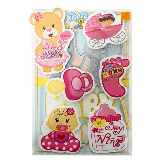 Sticker Tortero Baby Shower