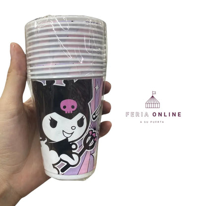 Vasos Fiesta Para Niña