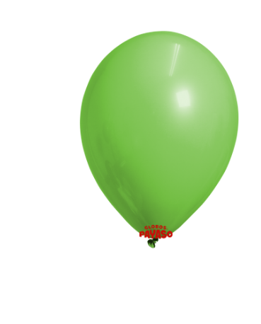 GLOBO DECORATIVO R12 VERDE LIMA X50