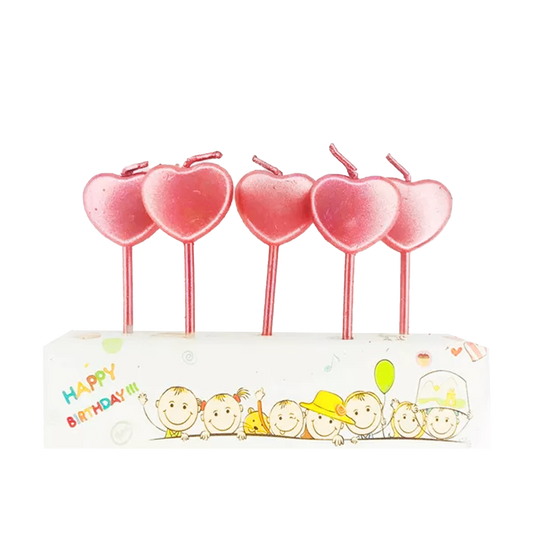 Vela en Forma de Corazón Pequeña