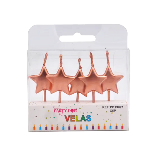 Vela en Forma de Estrella Pequeña