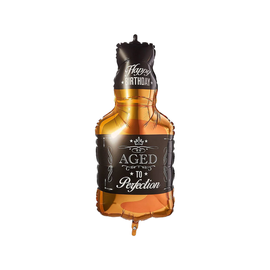Globo Metalizado Botella de Whiskey