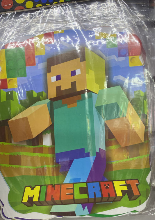 LETRERO FELIZ CUMPLE MINICRAFT