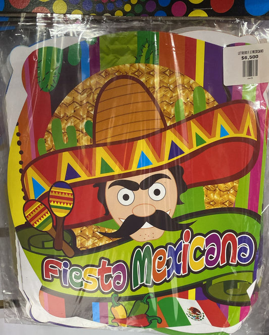 LETRERO F.C MEXICANO