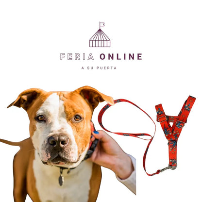 Arnés para Mascotas Estampado Muñecos