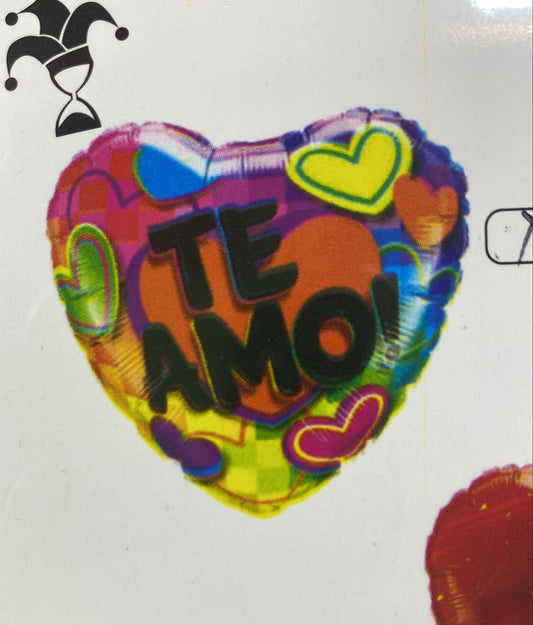 GLOBO TE AMO CORAZON 18´´