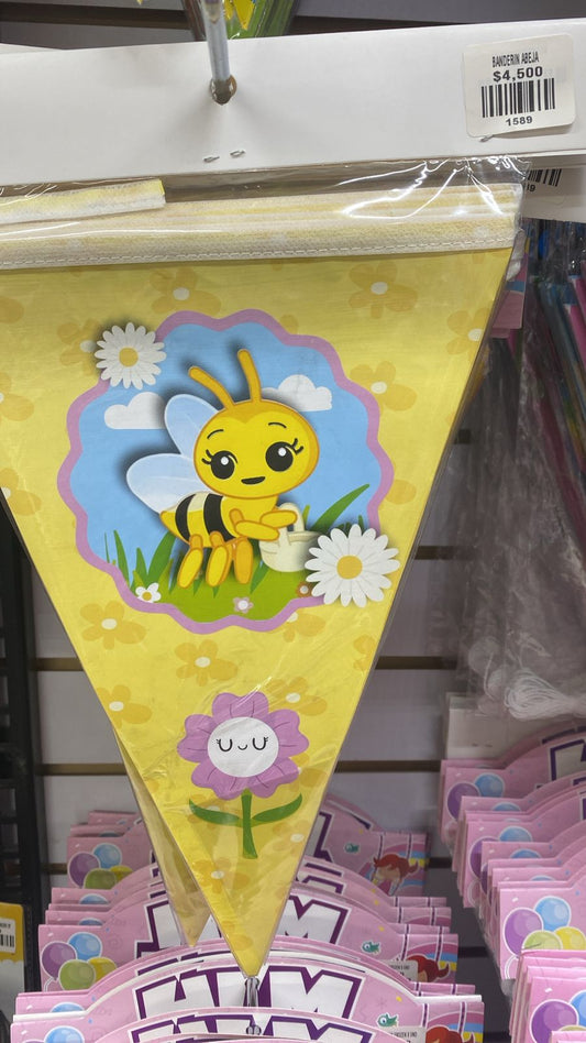 banderin abeja