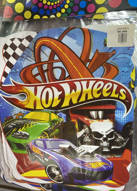 LETRERO HOT WEELS