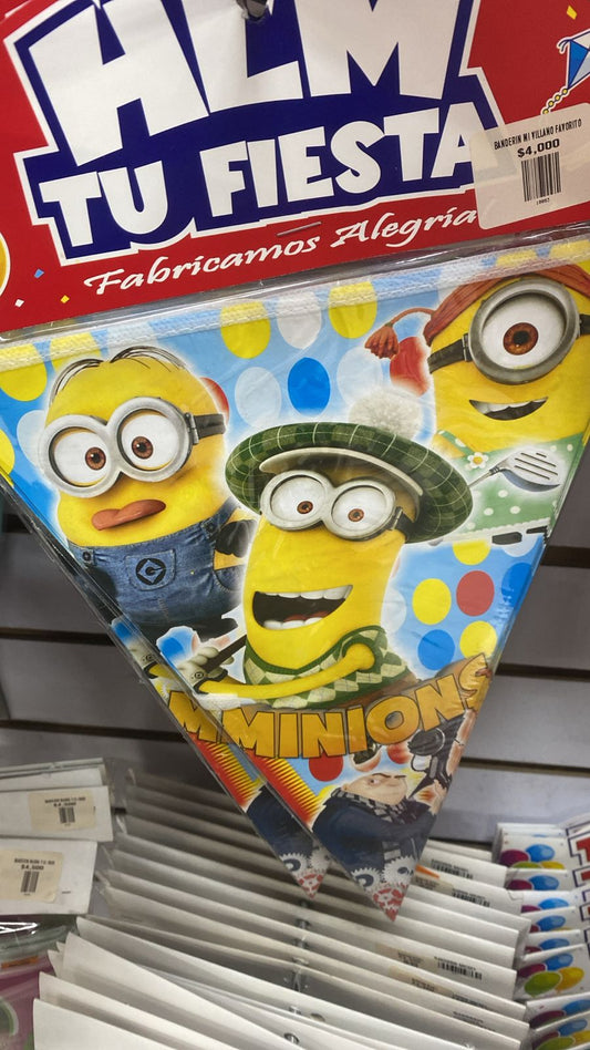 BANDERIN MI VILLANO FAVORITO