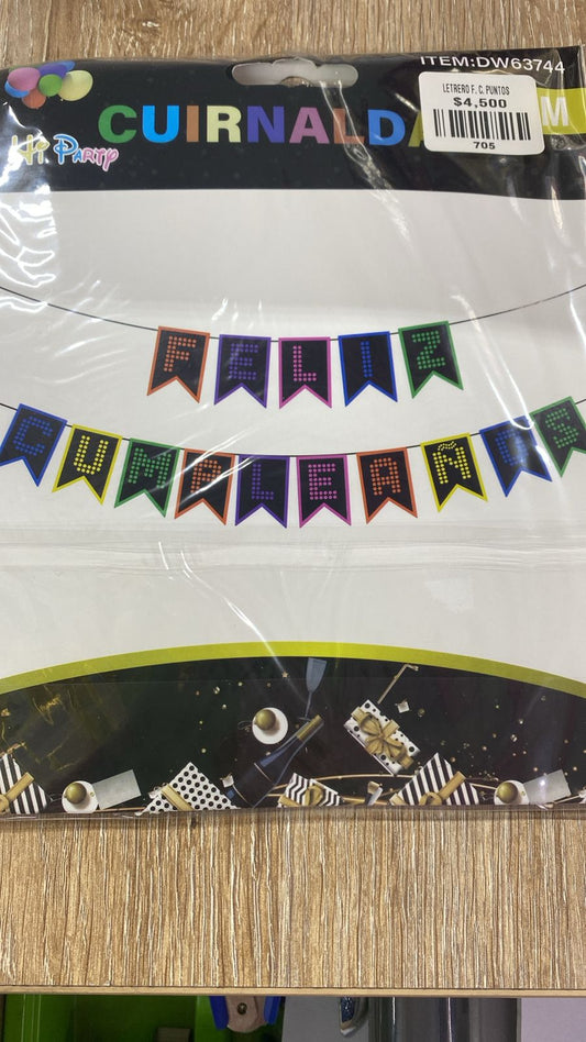 LETRERO F. C. PUNTOS