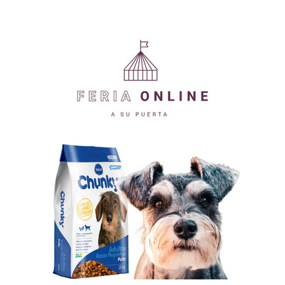 Chunky Perros Adultos de Razas Pequeñas Pollo y Arroz