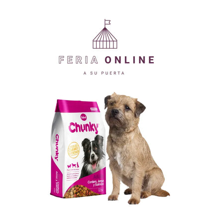 Chunky Perros Adultos Cordero, Arroz y Salmón