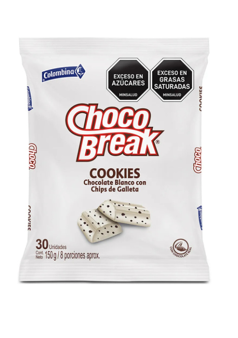 CHOCOBREAK PLEGADIZA COOKIES