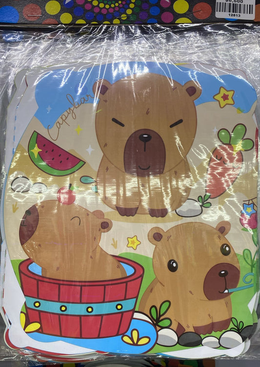 LETRERO FELIZ CUMPLE CAPIBARA