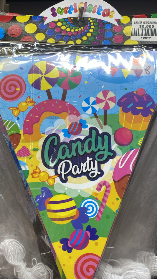 BANDERIN MOTIVO PLENO CANDY